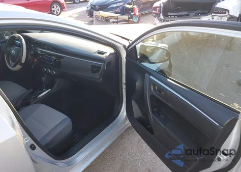 2015 Toyota Corolla L из США, поврежденный, VIN 2T1BURHE1FC230792